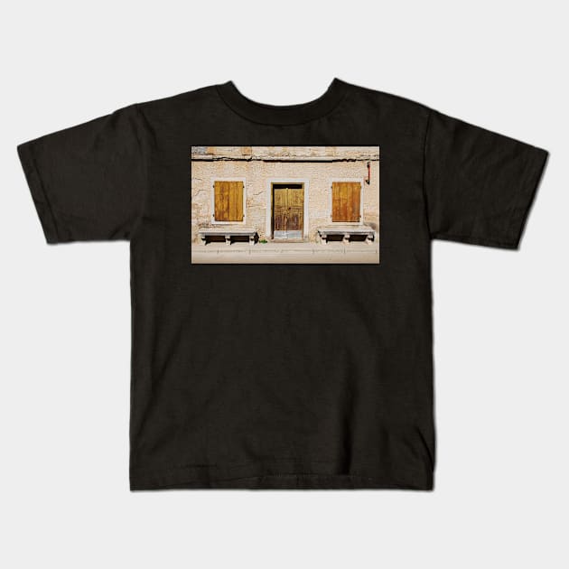 Building in Pazin Kids T-Shirt by jojobob